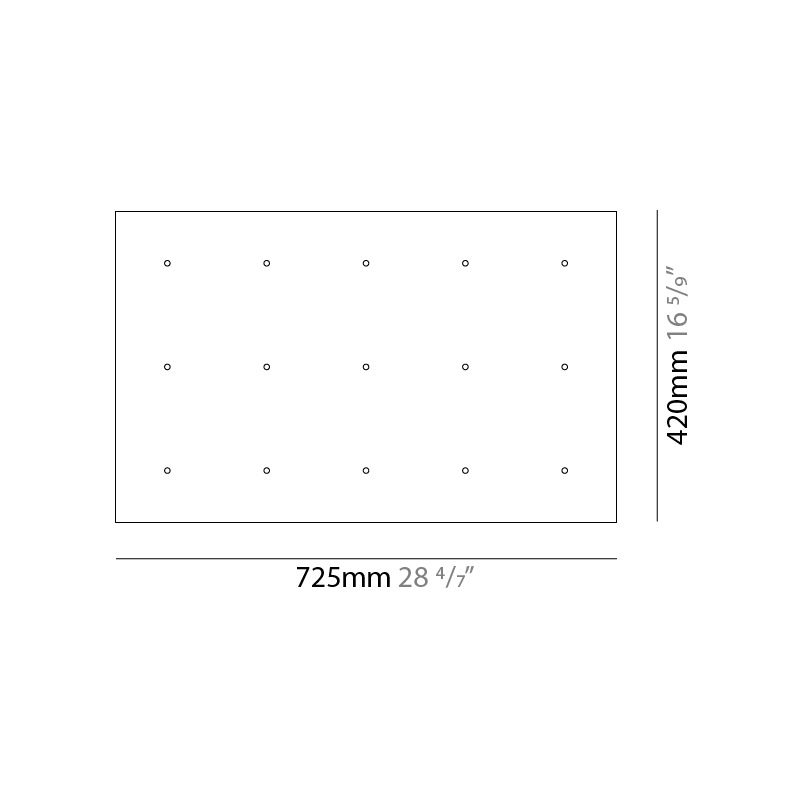  by Panzeri – 28 4/7″ x 1″ ,  offers quality European interior lighting design | Zaneen Design