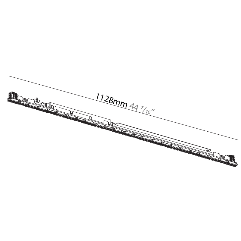 Hypro by Prolicht – 44 7/16″ x 2″ ,  offers LED lighting solutions | Zaneen Architectural