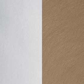 EWB - Etruscan White/Satin-Finished Brass