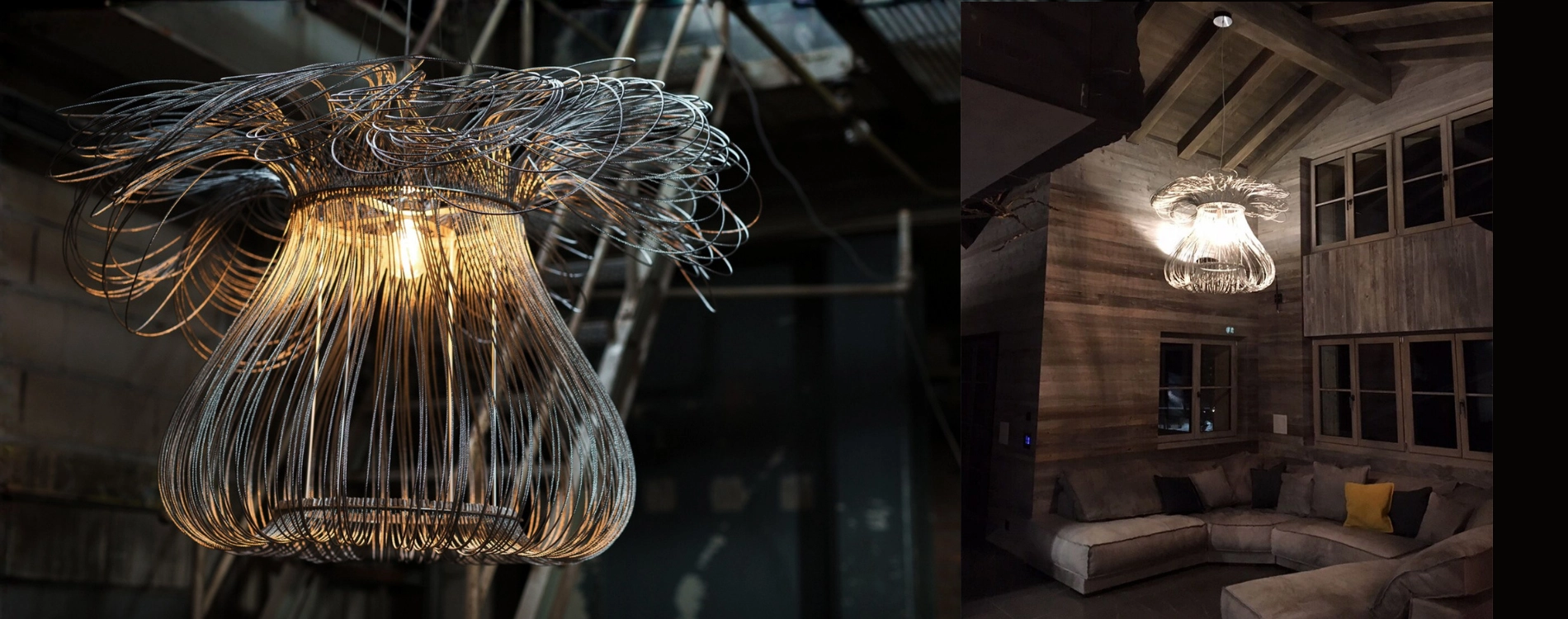 chandelier シェルフ Buy Cecilia LED Chandelier - Ceramic+Metal - Golden - D60xH120xW60