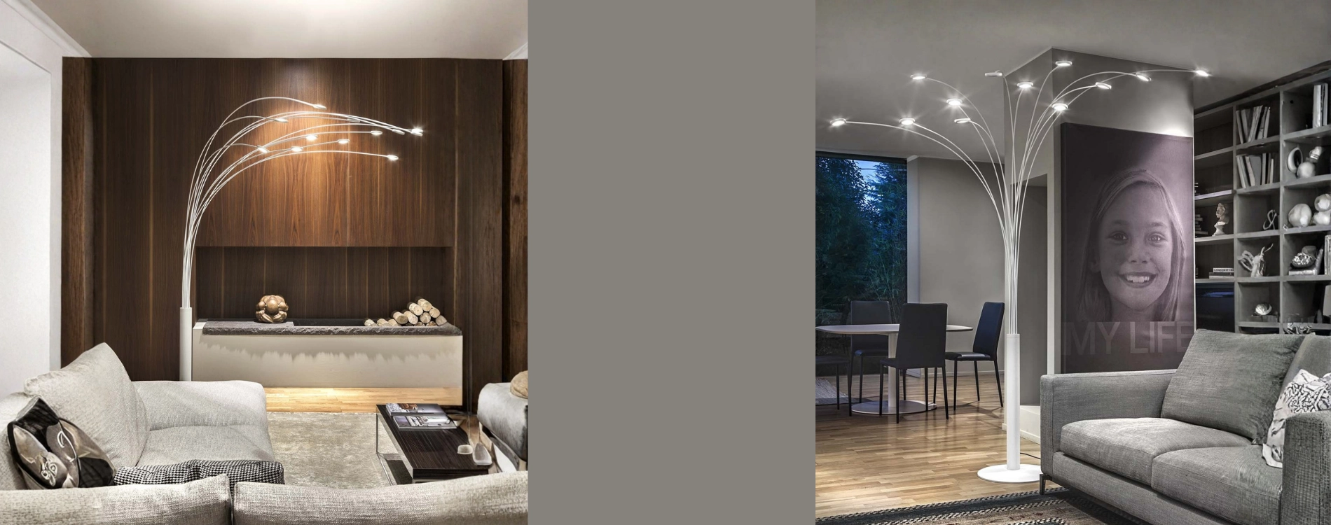 Arbor - Floor Lamp - 60W LED - 2700K / 3000K – Zaneen
