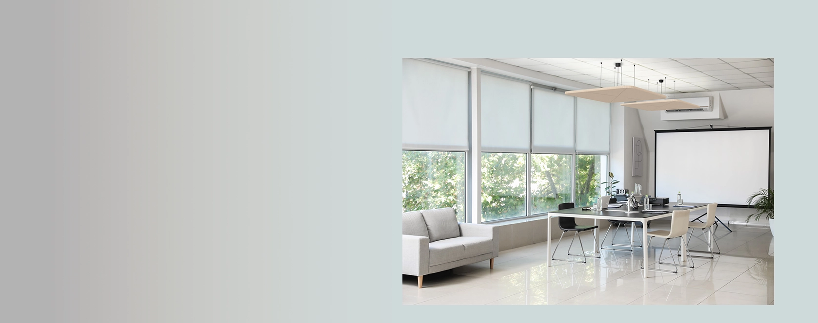 Quantum Acoustic Light Panel