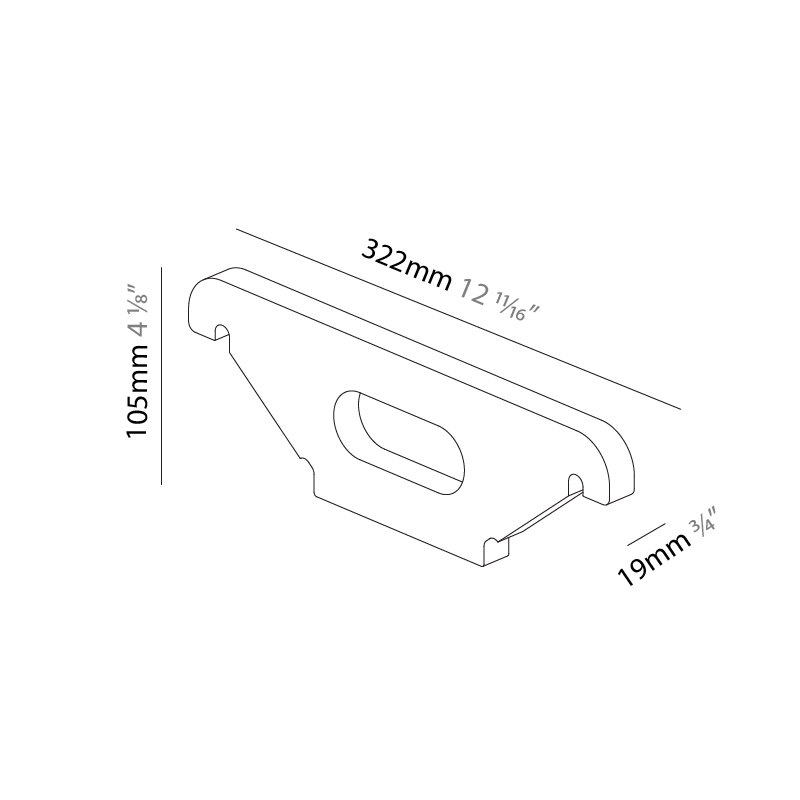 2Look4 130 by Prolicht – 12 11/16″ x 4 1/8″ ,  offers LED lighting solutions | Zaneen Architectural