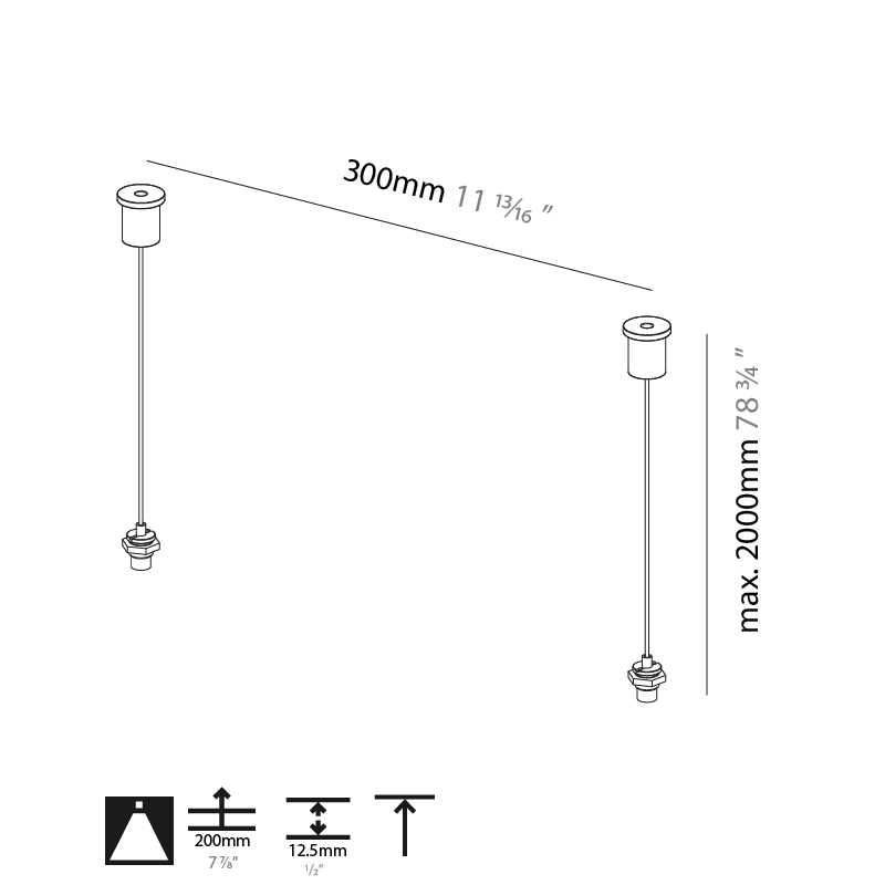 2Look4 160 by Prolicht – 1 6/10″ x 78 3/4″ ,  offers LED lighting solutions | Zaneen Architectural