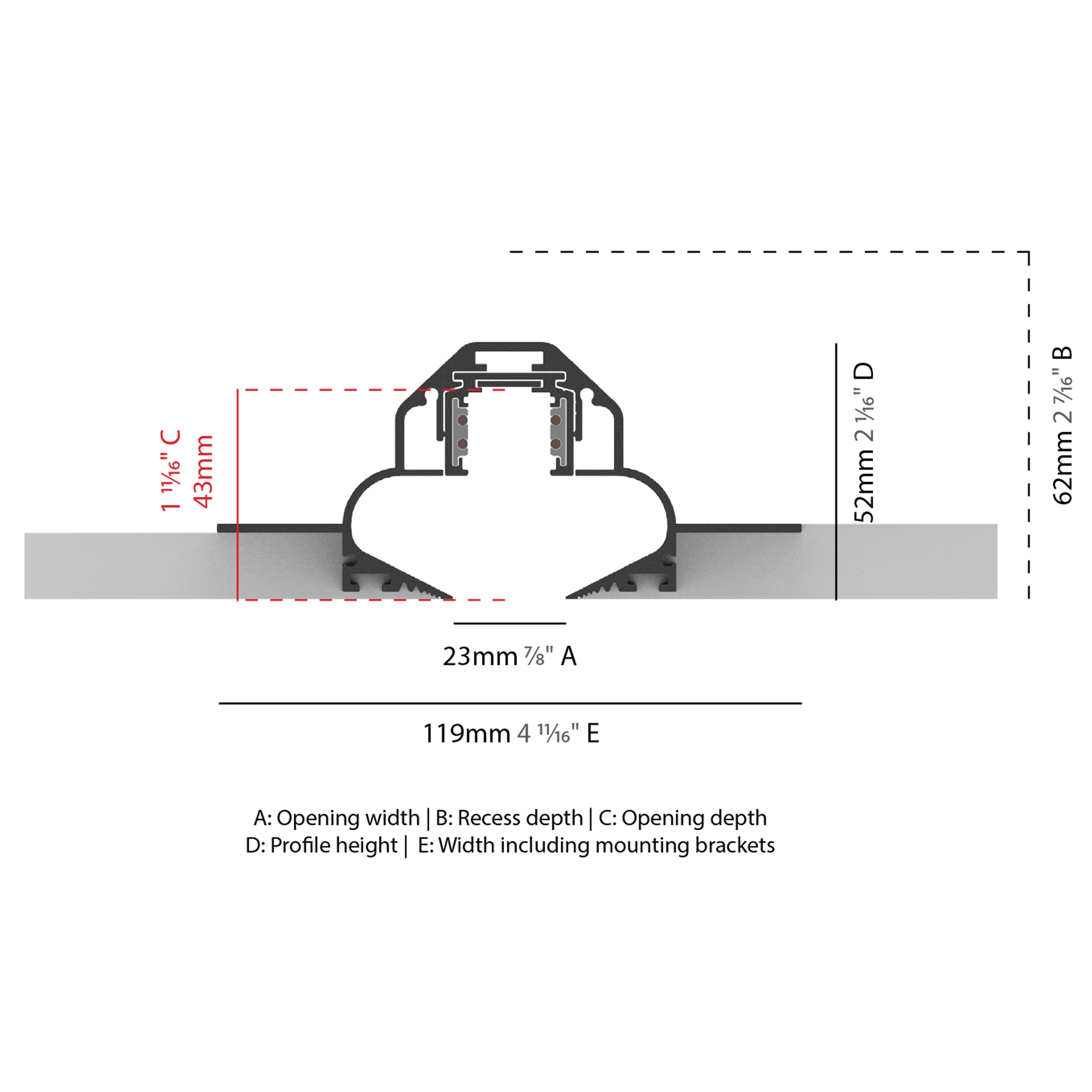 Clicktrack by Prolicht –  Track, Track System Low Voltage offers LED lighting solutions | Zaneen Architectural / Line art