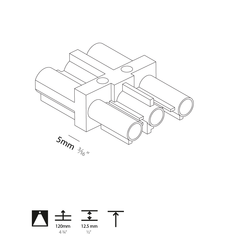 2Look4 80 by Prolicht – 1 1/2″ x 9/16″ ,  offers LED lighting solutions | Zaneen Architectural