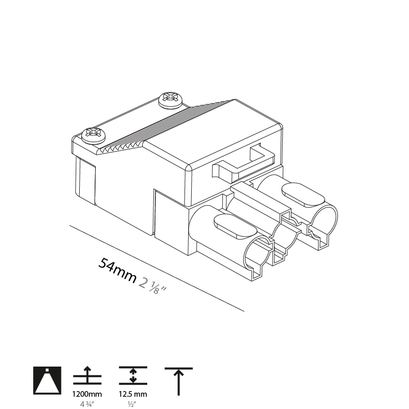 2Look4 80 by Prolicht – 2 1/8″ x 9/10″ ,  offers LED lighting solutions | Zaneen Architectural