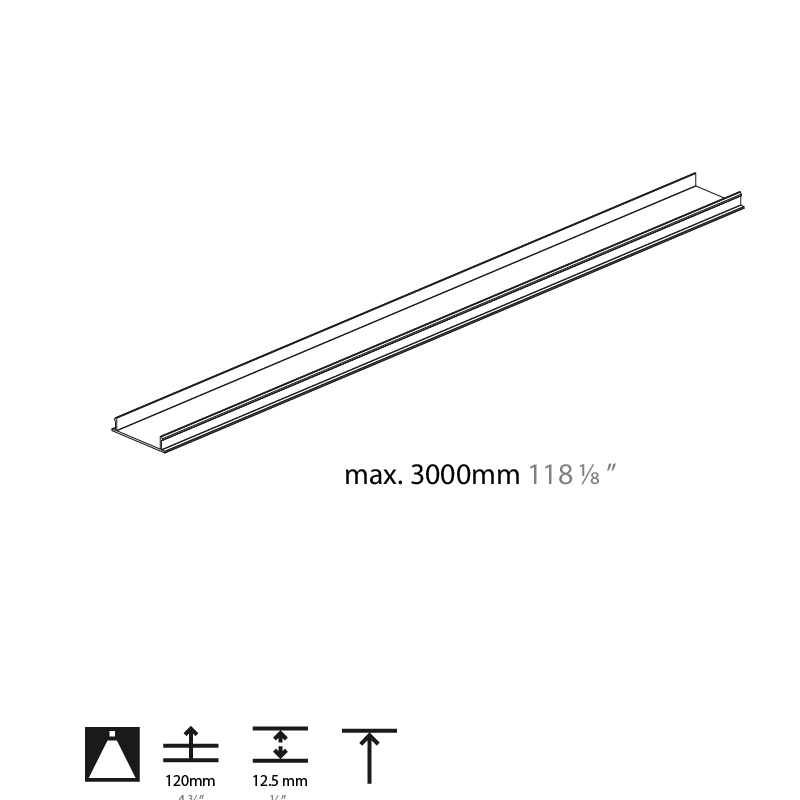 2Look4 50 Plug by Prolicht – 39 3/8″ x 9/16″ ,  offers LED lighting solutions | Zaneen Architectural