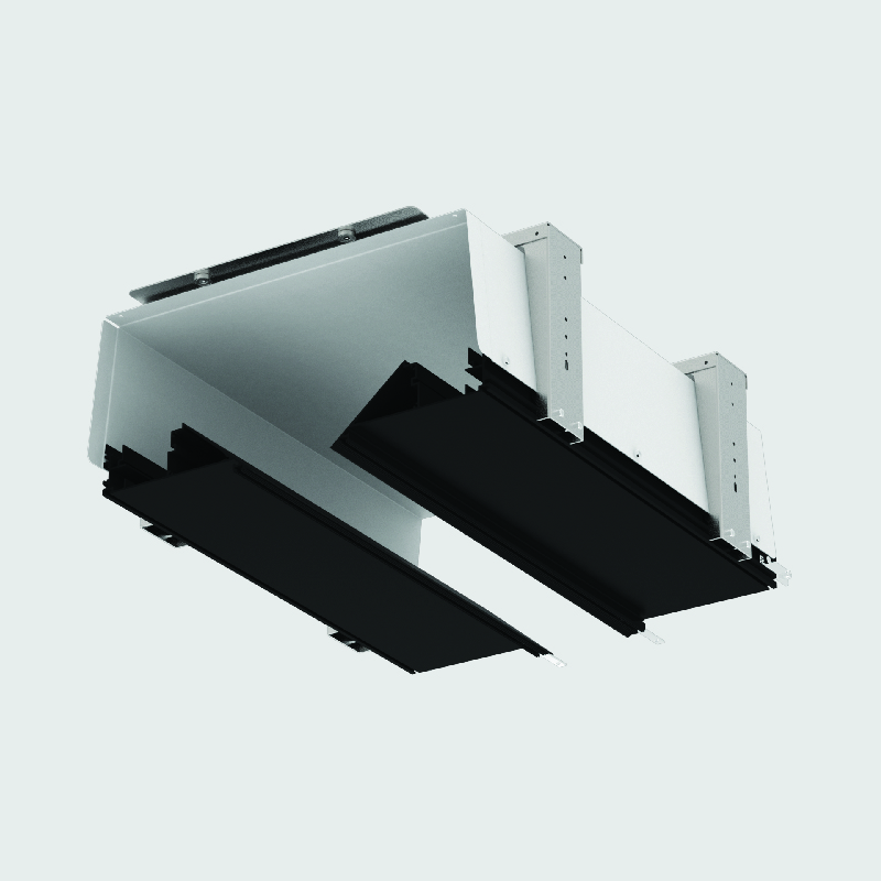 2Look4 80 by Prolicht – 19 11/16 / 39 3/8 / 59 1/16 / 70 7/8″ x 7 7/8″ Trimless, Linear Profiles offers LED lighting solutions | Zaneen Architectural