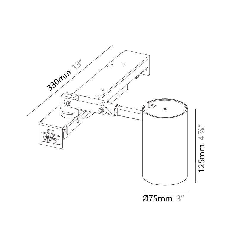Imagine by Prolicht – 2 15/16″13″ x 4 15/16″ ,  offers LED lighting solutions | Zaneen Architectural