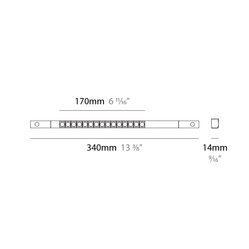 35 Track by Ivela – 13 3/8″ x 9/16″ Track, Modular Systems offers LED lighting solutions | Zaneen Architectural