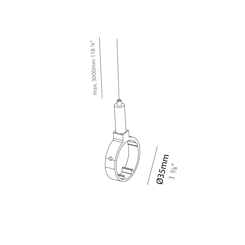 35 Track by Ivela – 1 3/8″ ,  offers LED lighting solutions | Zaneen Architectural