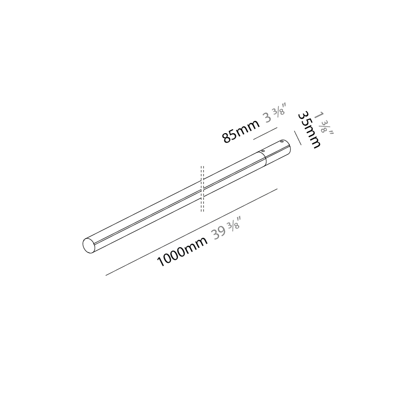 35 Linear by Ivela – 1 3/8″39 3/8″ Suspension, Linear Profiles offers LED lighting solutions | Zaneen Architectural