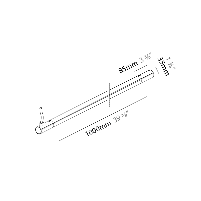 35 Linear by Ivela – 1 3/8″39 3/8″ Suspension, Linear Profiles offers LED lighting solutions | Zaneen Architectural