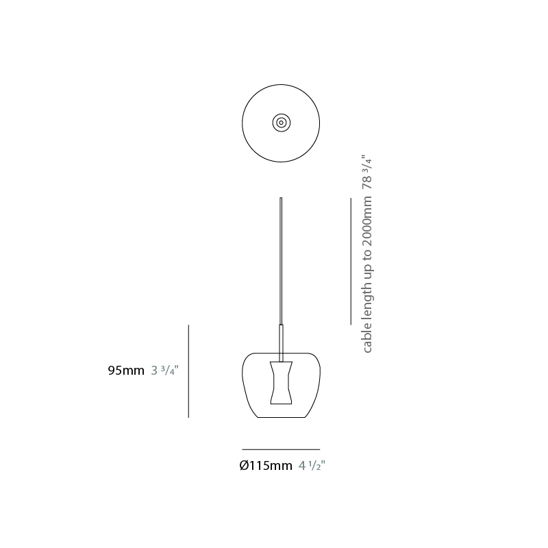 Apple Mood by Quasar –  Suspension, Modular offers quality European interior lighting design | Zaneen Design