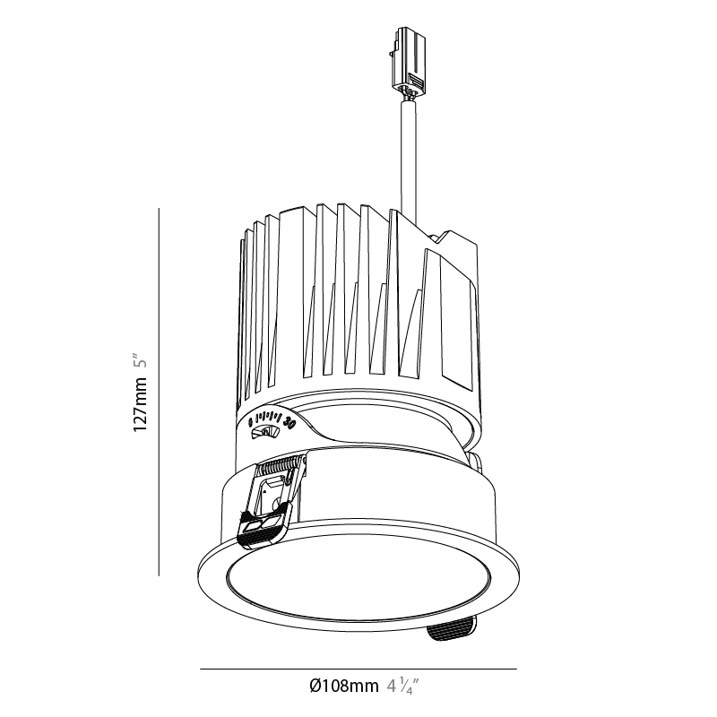 Bioniq Evo by Prolicht – 4 1/4″ x 5″ Recessed, Downlight offers LED lighting solutions | Zaneen Architectural