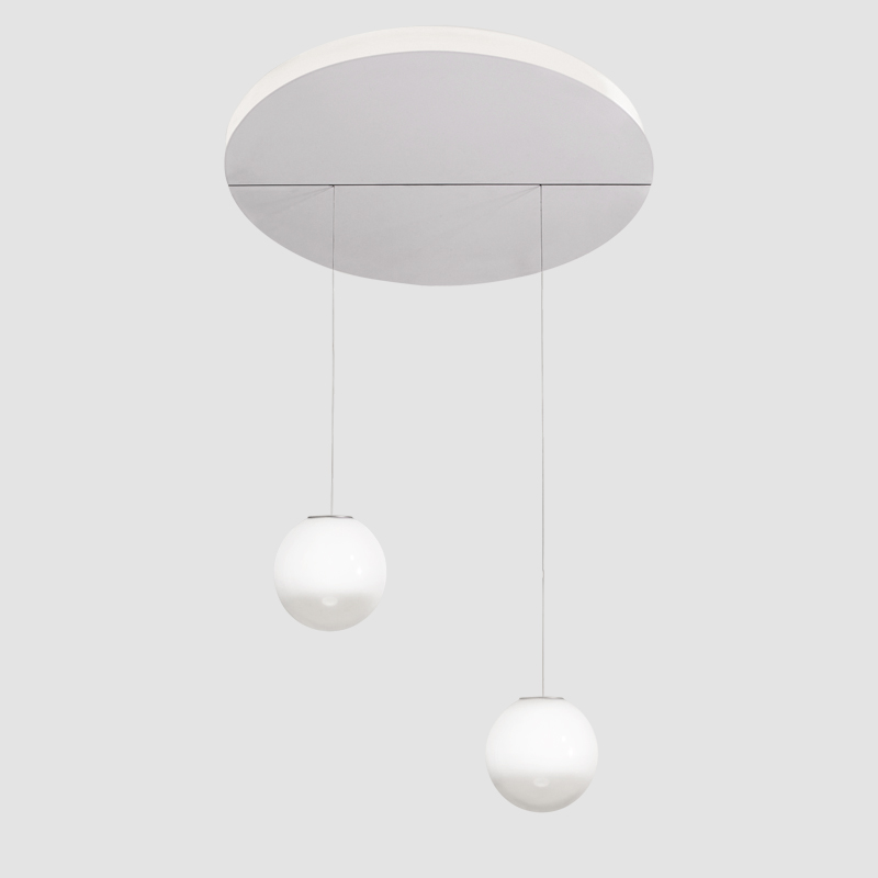 Bolla by Icone – 35 7/16″ x 35 7/16″ Suspension, Pendant offers quality European interior lighting design | Zaneen Design