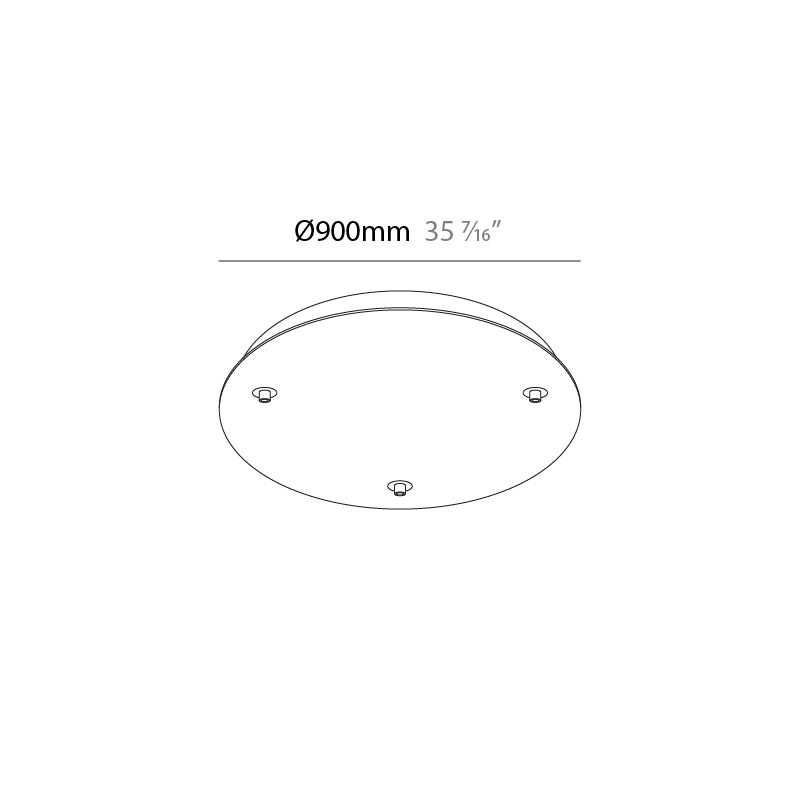 Bolla by Icone – 35 7/16″ , Modular offers quality European interior lighting design | Zaneen Design