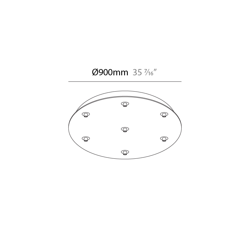 Bolla by Icone – 35 7/16″ , Modular offers quality European interior lighting design | Zaneen Design