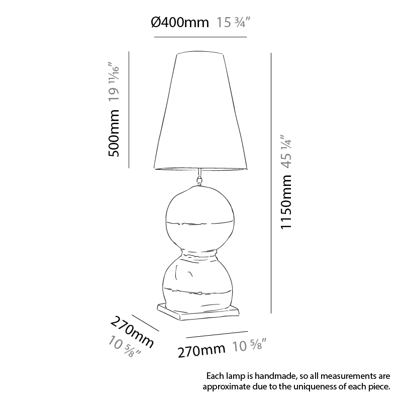 Cassola+Cassola by Jenna Basso Pietrobon – 15 3/4″10 5/8″ x 45 1/4″ Portable, Ambient offers quality European interior lighting design | Zaneen Design / Line art