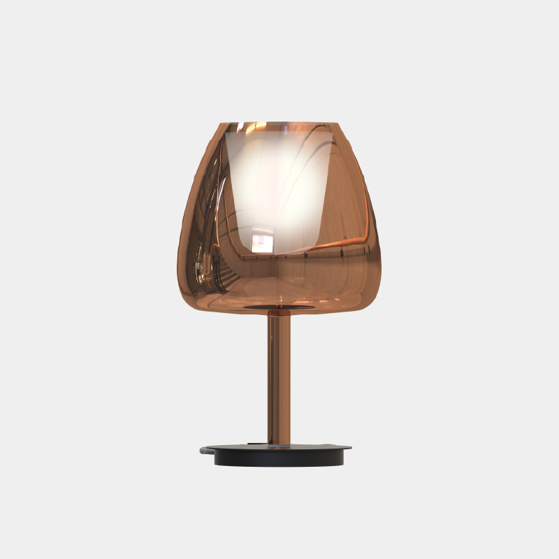 Clos by Cangini & Tucci – 9 7/16″ x 15 3/4″ Portable, Table offers quality European interior lighting design | Zaneen Design