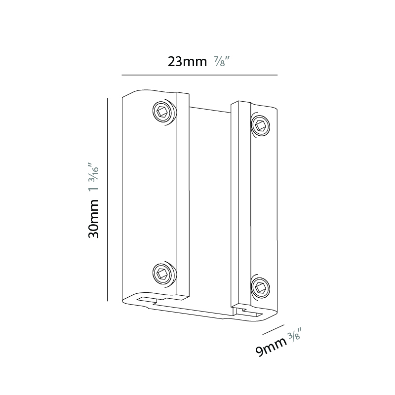 Code System by Prolicht – 1 3/16″ x 3/8″ ,  offers LED lighting solutions | Zaneen Architectural