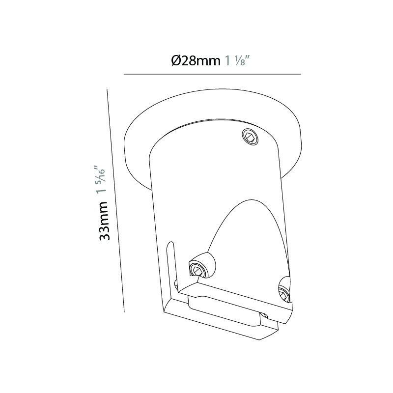 Code System by Prolicht – 1 1/8″ x 1 5/16″ ,  offers LED lighting solutions | Zaneen Architectural