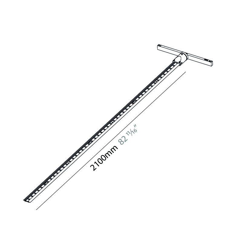 Code System by Prolicht – 82 11/16″ x 7/8″ ,  offers LED lighting solutions | Zaneen Architectural