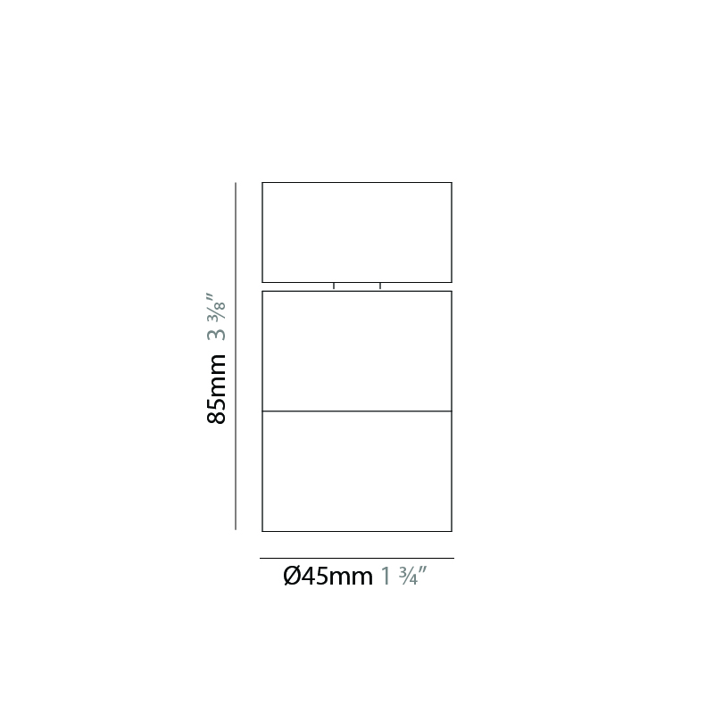 Compacto by Letroh – 1  3/4″ x 3 3/8″ Surface, Ceiling Surface offers LED lighting solutions | Zaneen Architectural