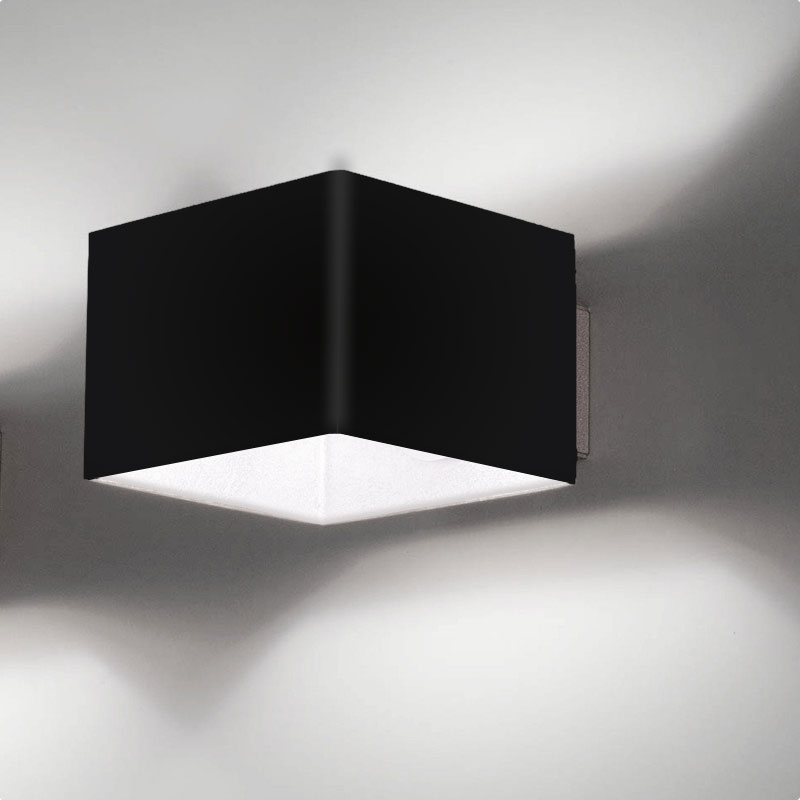 Domino by Panzeri – 4 5/16″ x 5 1/8″ Surface, Ambient offers quality European interior lighting design | Zaneen Design
