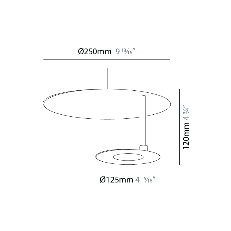 DoppioZero by Knikerboker – 9 13/16″ x 4 3/4″ Suspension, Pendant offers quality European interior lighting design | Zaneen Design / Line art