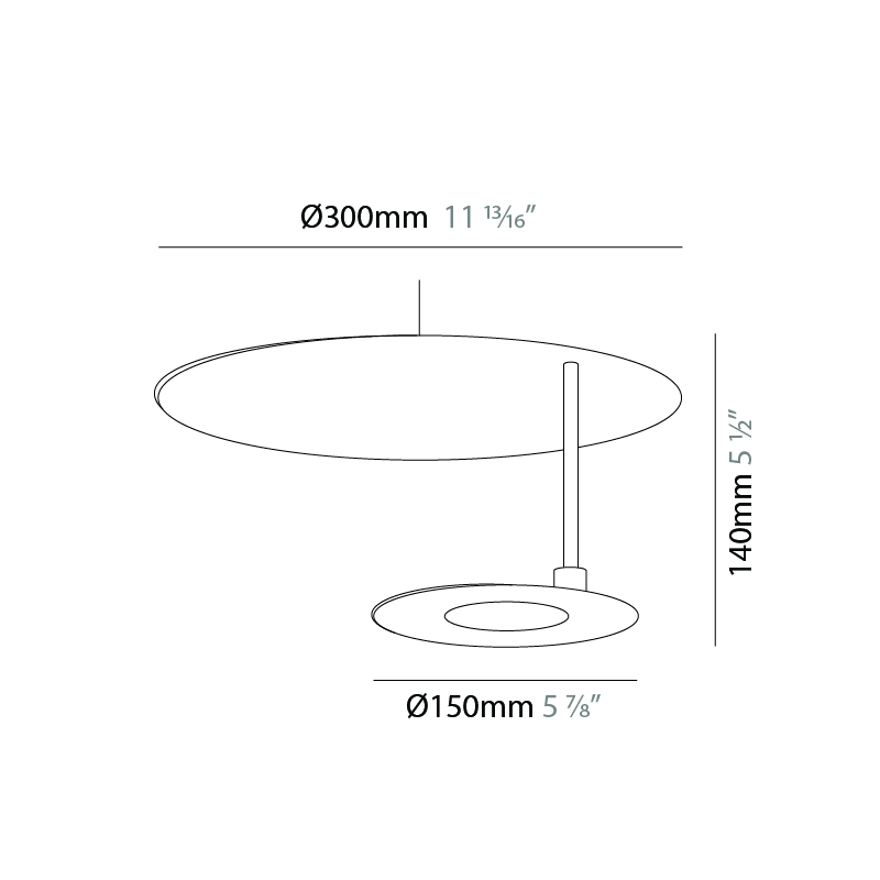 DoppioZero by Knikerboker – 11 13/16″ x 5 1/2″ Suspension, Pendant offers quality European interior lighting design | Zaneen Design / Line art