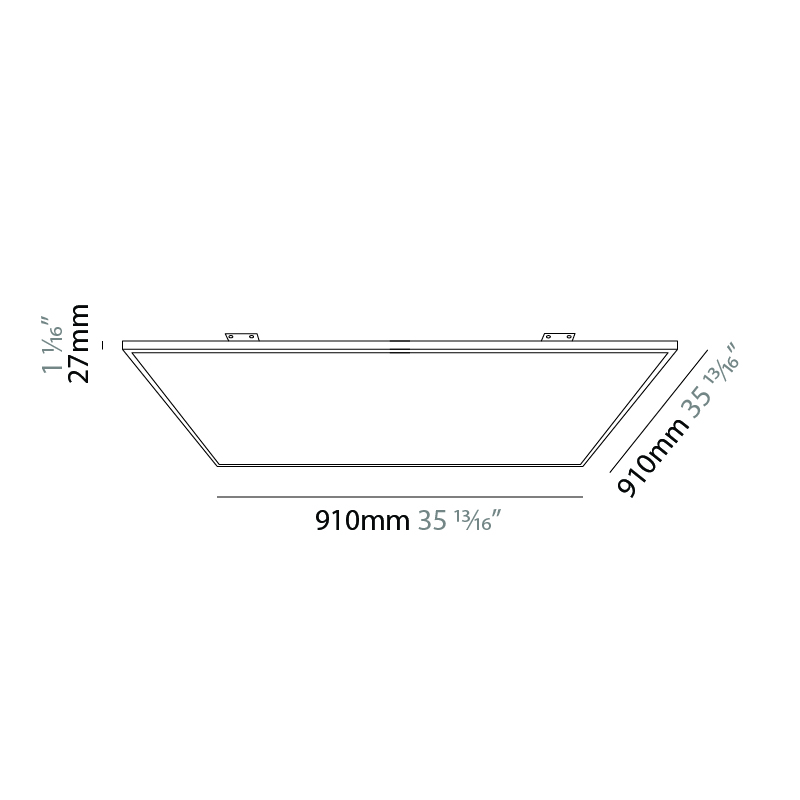 Elegant by Ivela – 35 13/16″ x 1 1/16″ Recessed, Ambient offers LED lighting solutions | Zaneen Architectural