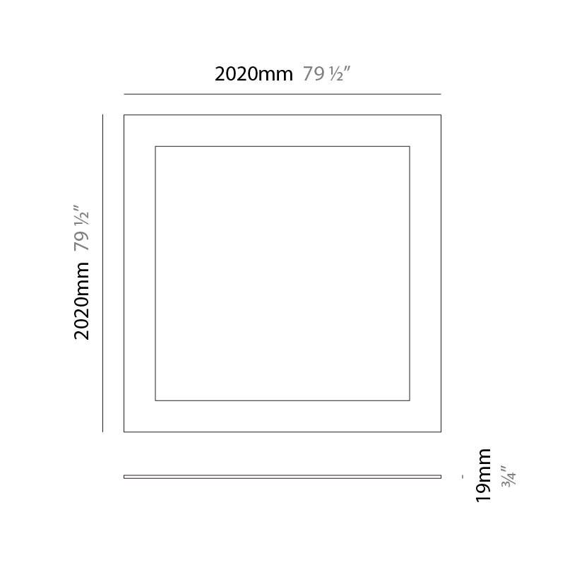 Infinite Frame by Ivela – 79 1/2″ x 3/4″ Suspension, Panels offers LED lighting solutions | Zaneen Architectural / Line art