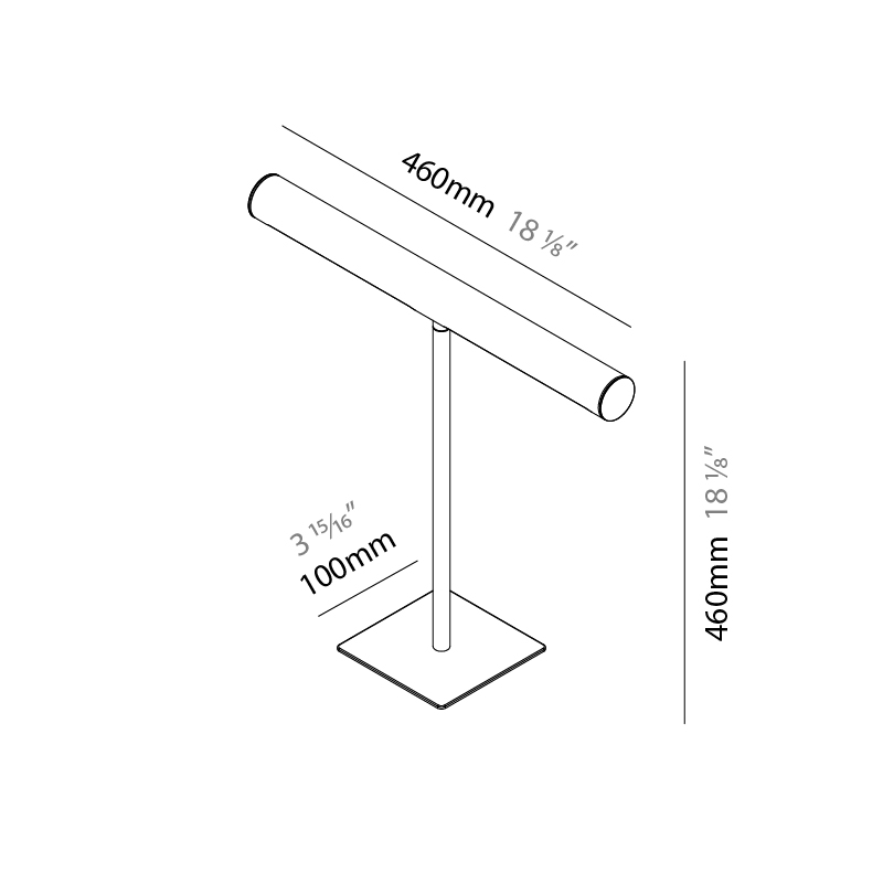 Elle by Zaneen – 18 1/8″ x 18 1/8″ Portable, Task offers quality European interior lighting design | Zaneen Design / Line art