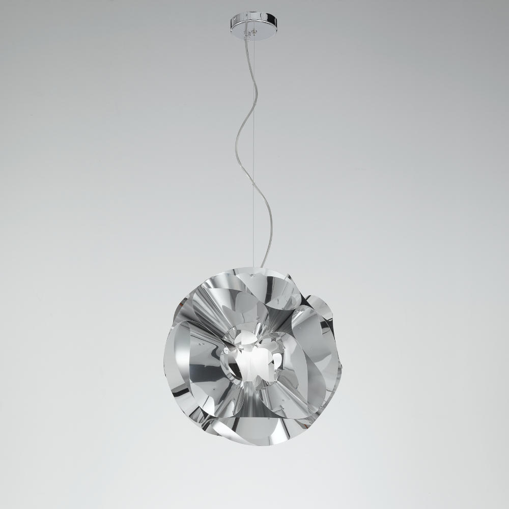 Floral by Panzeri – 23 5/8″ x 23 5/8″ Suspension, Pendant offers quality European interior lighting design | Zaneen Design