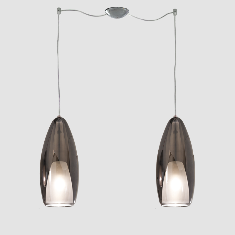 Flute by Cangini & Tucci – 7 7/8″ x 17 11/16″ Suspension, Pendant offers quality European interior lighting design | Zaneen Design