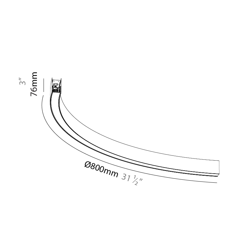 Forties by Prolicht – 31 1/2″ x 3″ Surface, Linear Profiles offers LED lighting solutions | Zaneen Architectural