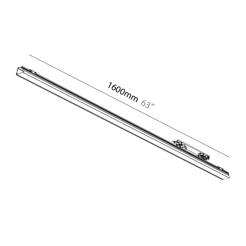 Forties by Prolicht – 63″ x 1 3/8″ Surface, Linear Profiles offers LED lighting solutions | Zaneen Architectural