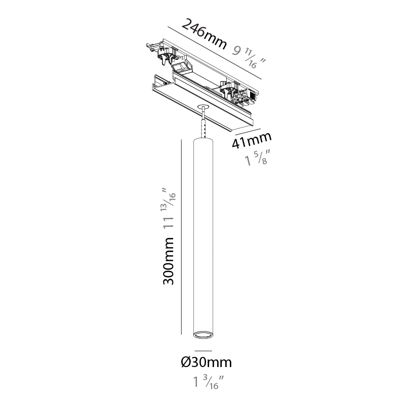Forties by Prolicht – 1 1/8″9 11/16″ x 11 13/16″ Surface, Linear Profiles offers LED lighting solutions | Zaneen Architectural