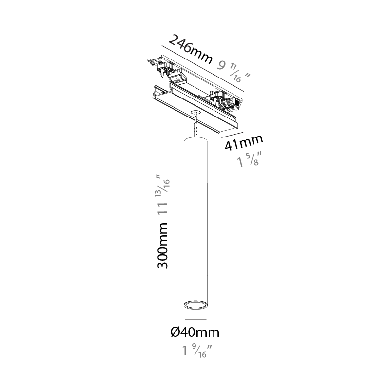Forties by Prolicht – 1 1/8″9 11/16″ x 11 13/16″ Surface, Linear Profiles offers LED lighting solutions | Zaneen Architectural