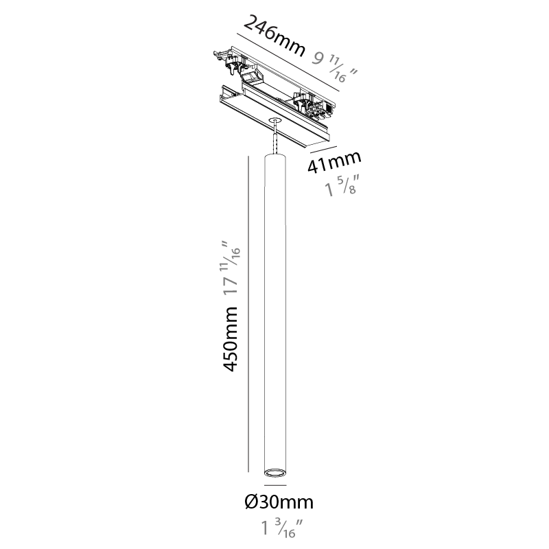 Forties by Prolicht – 1 1/8″9 11/16″ x 17 11/16″ Surface, Linear Profiles offers LED lighting solutions | Zaneen Architectural