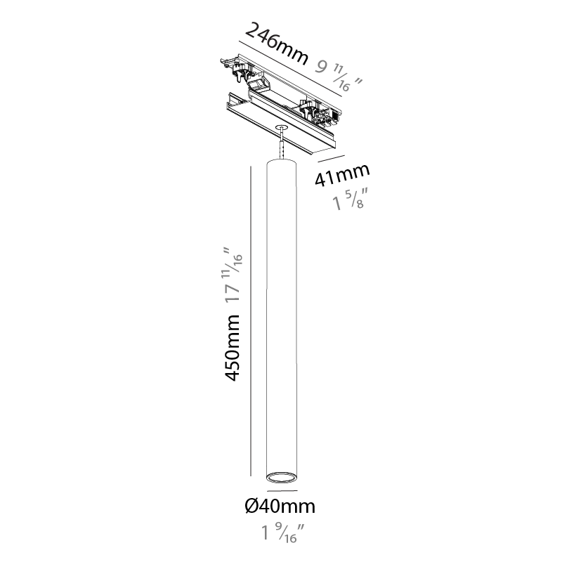 Forties by Prolicht – 1 1/8″9 11/16″ x 17 11/16″ Surface, Linear Profiles offers LED lighting solutions | Zaneen Architectural