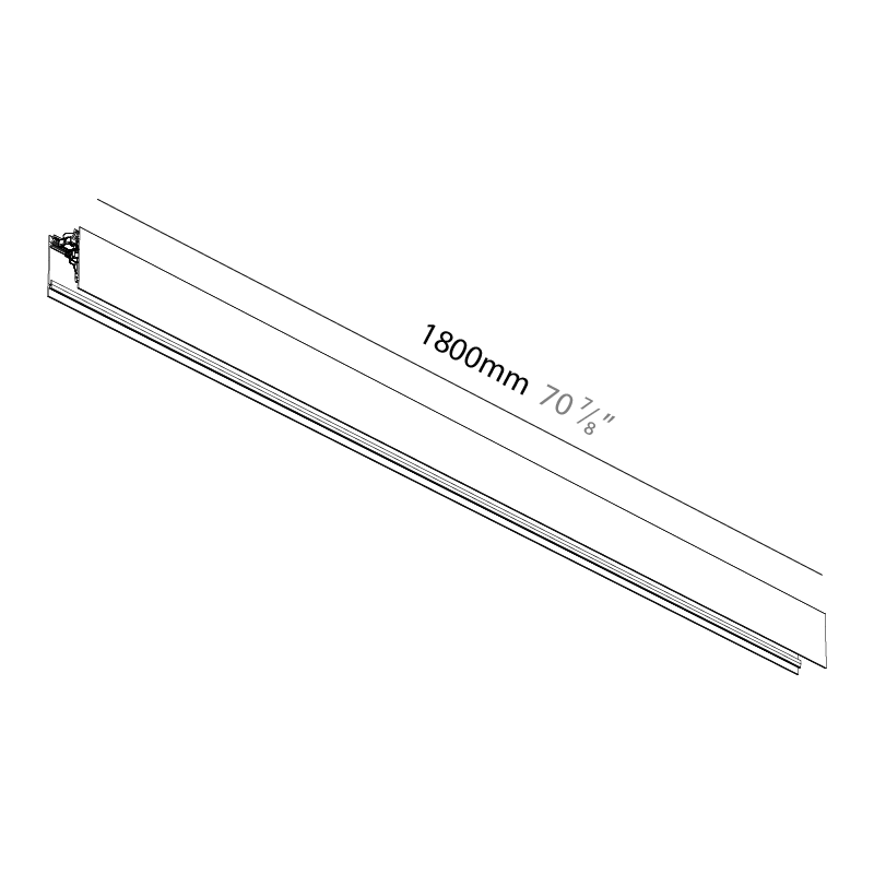 Forties by Prolicht – 63″ x 3″ Suspension, Linear Profiles offers LED lighting solutions | Zaneen Architectural