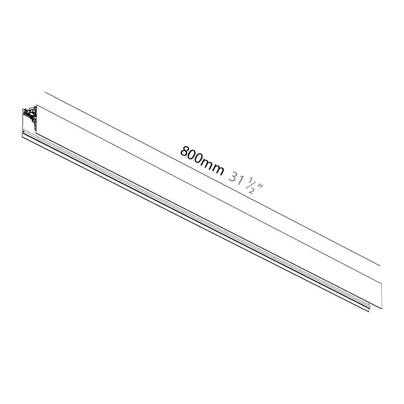 Forties by Prolicht – 31 1/2″ x 3″ Suspension, Linear Profiles offers LED lighting solutions | Zaneen Architectural