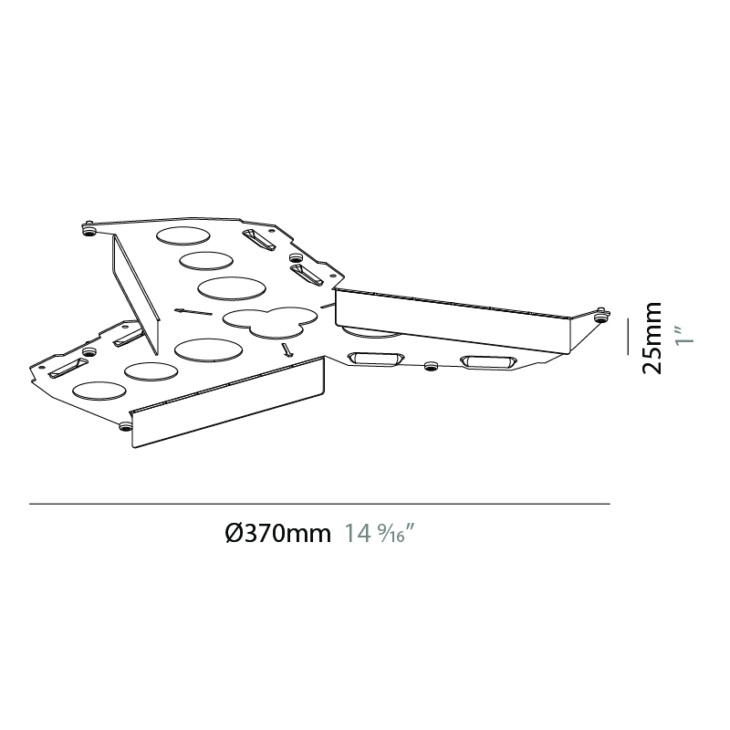 G-Board by Prolicht – 14 3/4″ x 1″ Surface, Modular Systems offers LED lighting solutions | Zaneen Architectural