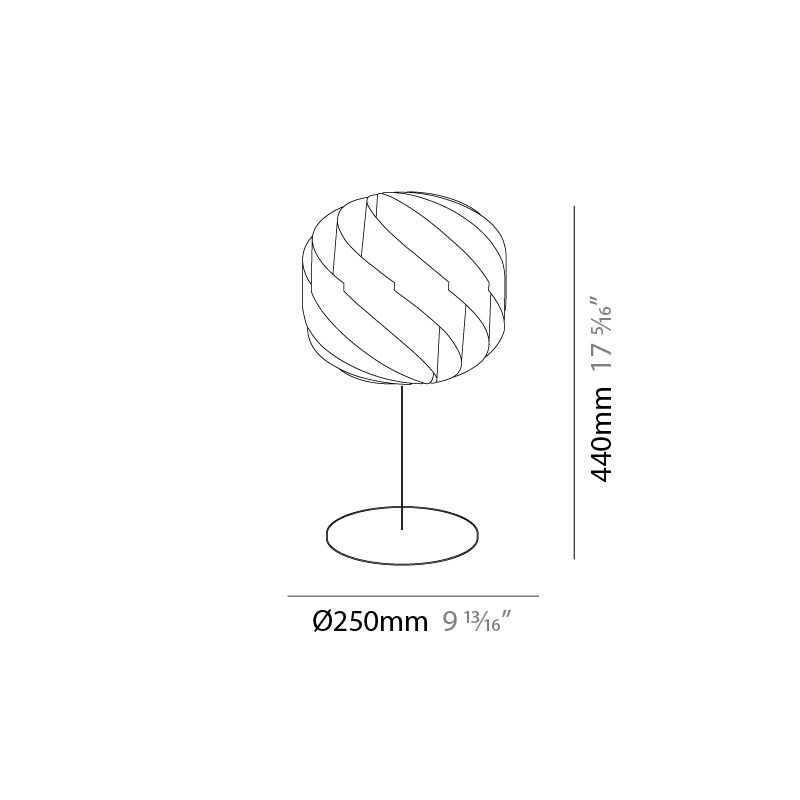 Globe by Linea Zero – 9 13/16″ x 17  5/16″ Portable, Table offers quality European interior lighting design | Zaneen Design