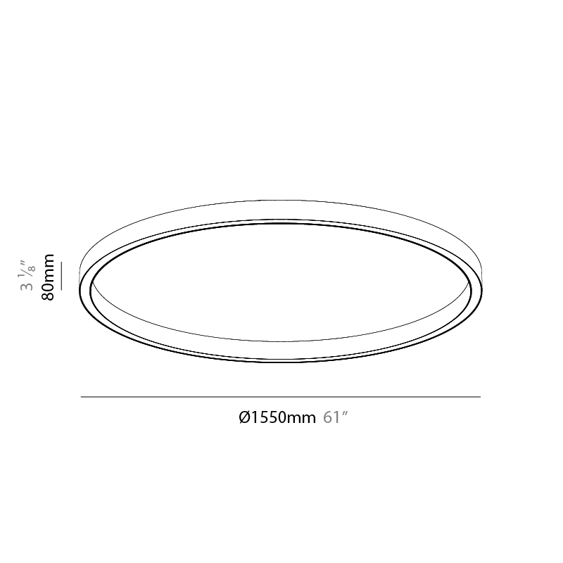 Glorious by Prolicht – 61″ x 3″ Surface, Ceiling Surface offers LED lighting solutions | Zaneen Architectural
