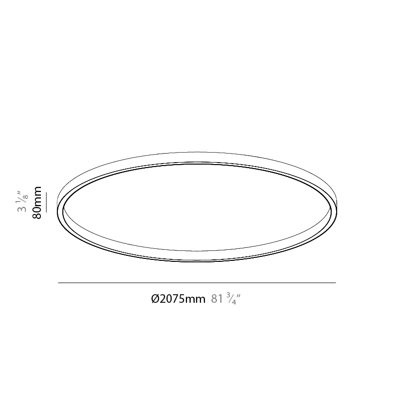 Glorious by Prolicht – 81 11/16″ x 3″ Surface, Ceiling Surface offers LED lighting solutions | Zaneen Architectural