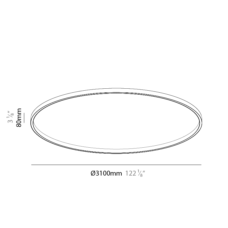 Glorious by Prolicht – 122 1/16″ x 3″ Surface, Ceiling Surface offers LED lighting solutions | Zaneen Architectural